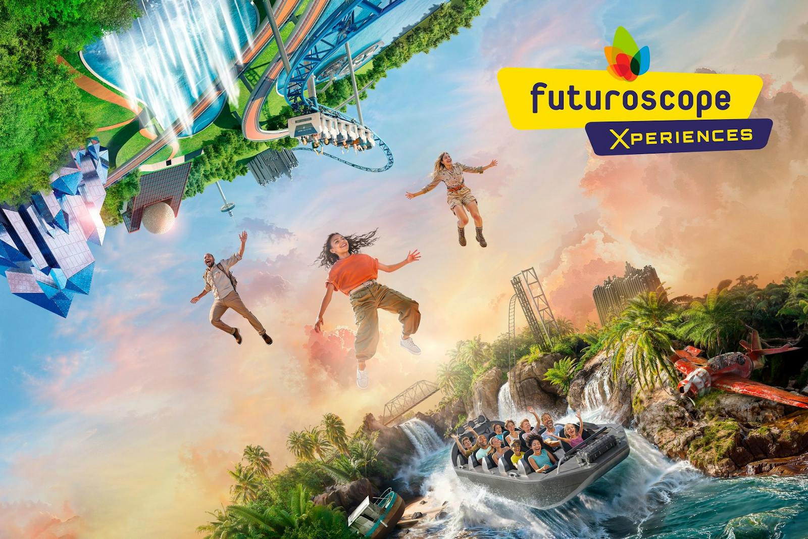 Futuroscope in een verbeeldingswereld vol kleuren