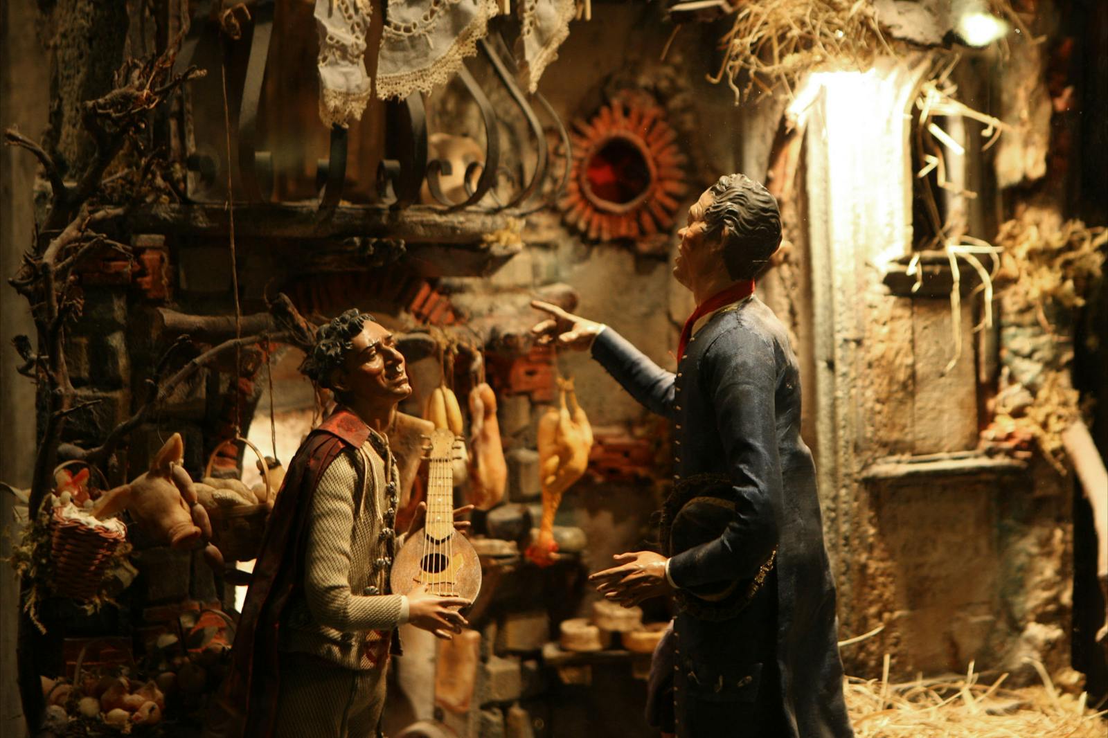 Figurines animées dans les Souterrains de Naples