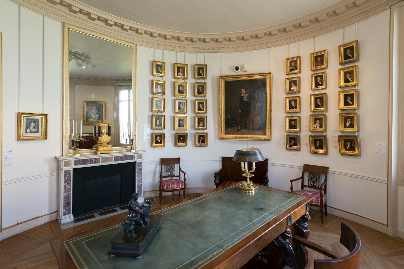 Salone del Musée Marmottan Monet con ritratti