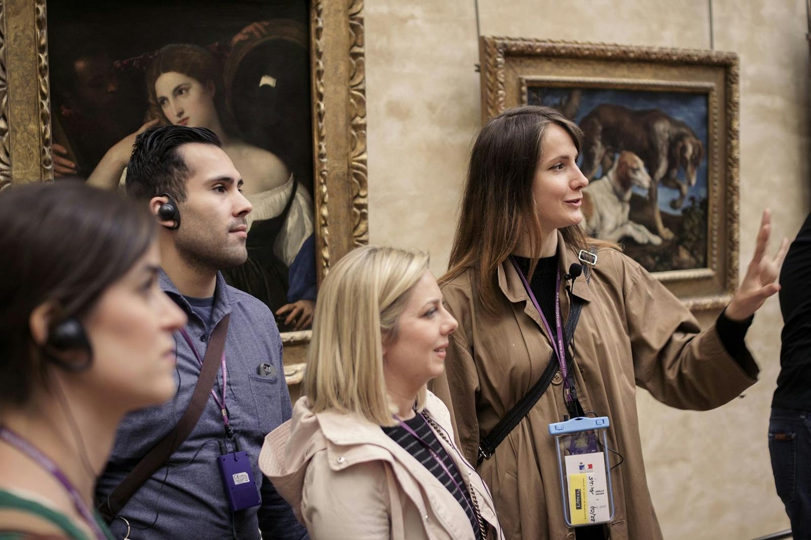 Gevoorde rondleiding in het Louvre-museum