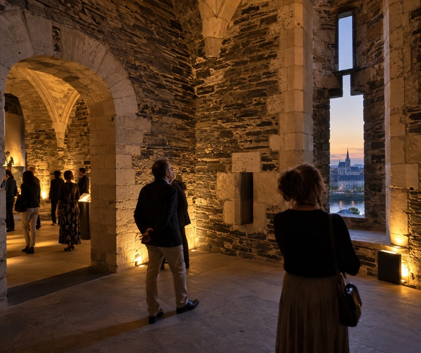 Fermée depuis vingt ans, la plus haute tour du château d'Angers rouvre son sommet avec une nocturne gratuite