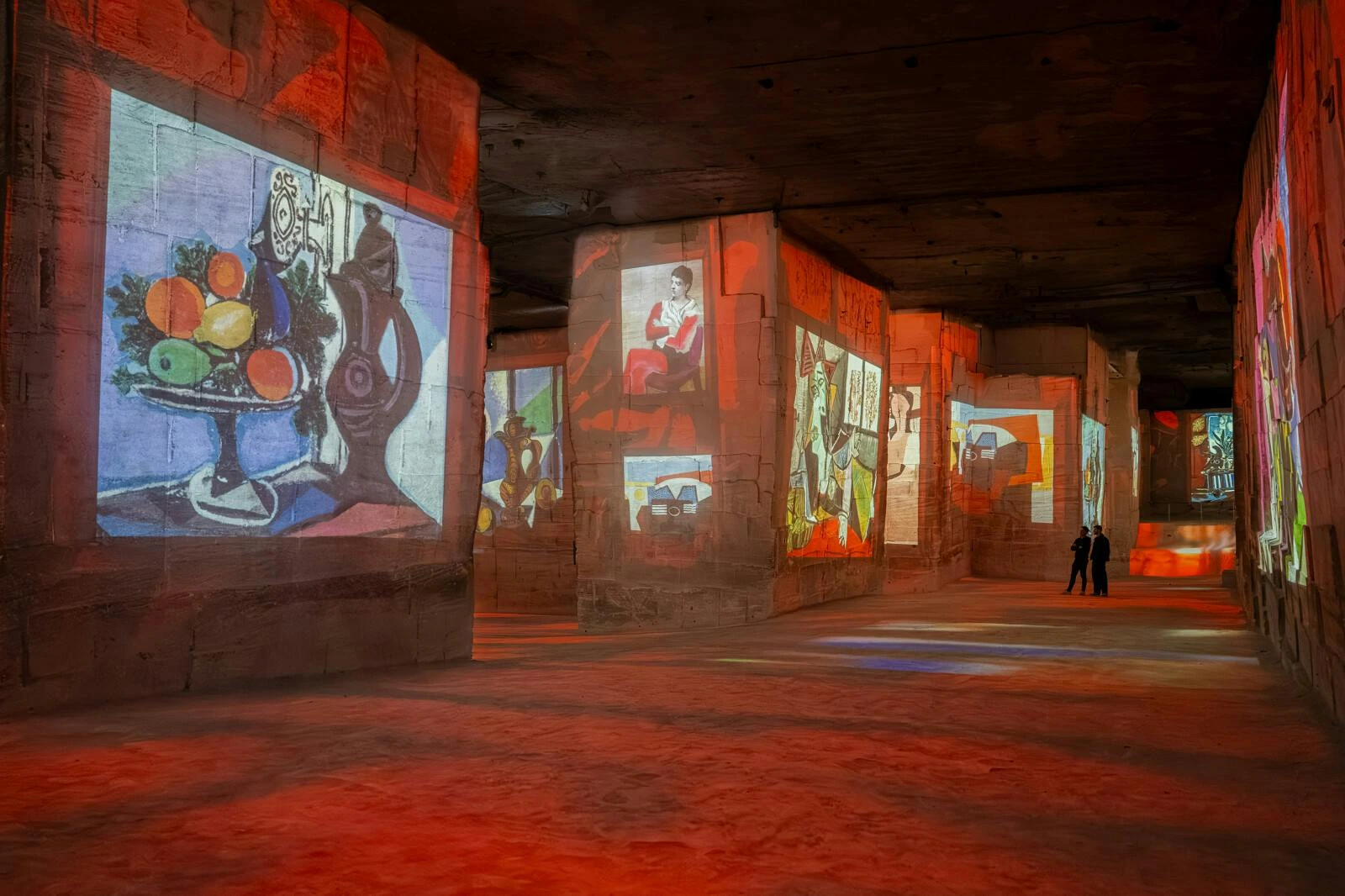 Carrières des Lumières : Picasso et Frida Kahlo projetés cinq jours par semaine